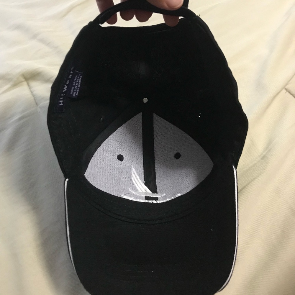 Piedmont Aviation Baseball Cap Hat Black One Size - Picture 3 of 4
